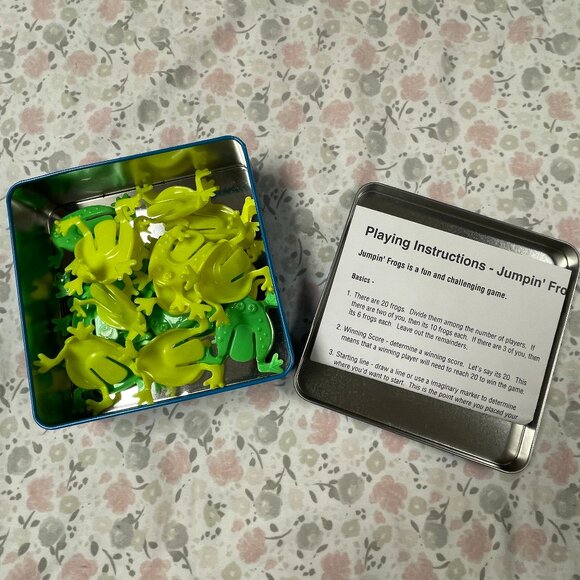 Jumpin' Frogs Game in Tin - Free with any purchase! - Picture 3 of 6